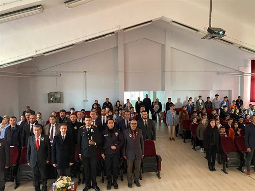 Konferans Salonumuzda “10 Kasım Atatürk’ü Anma” programı icra edildi.