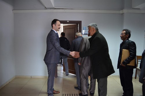 Kaymakamımız Ali ERDOĞAN, Kaymakamlık Personeli ile Bayramlaştı